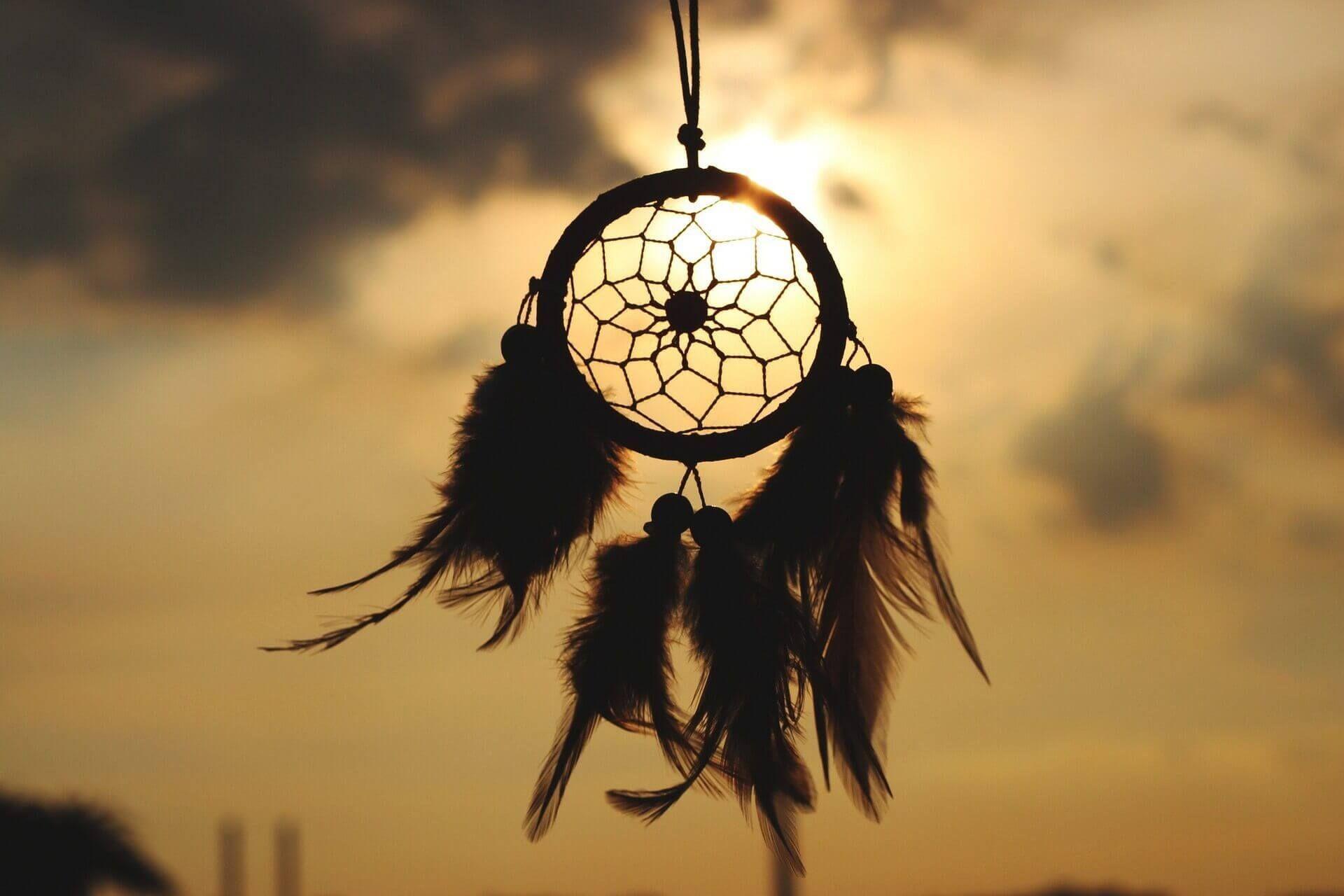 Photo - A picture of a dream catcher