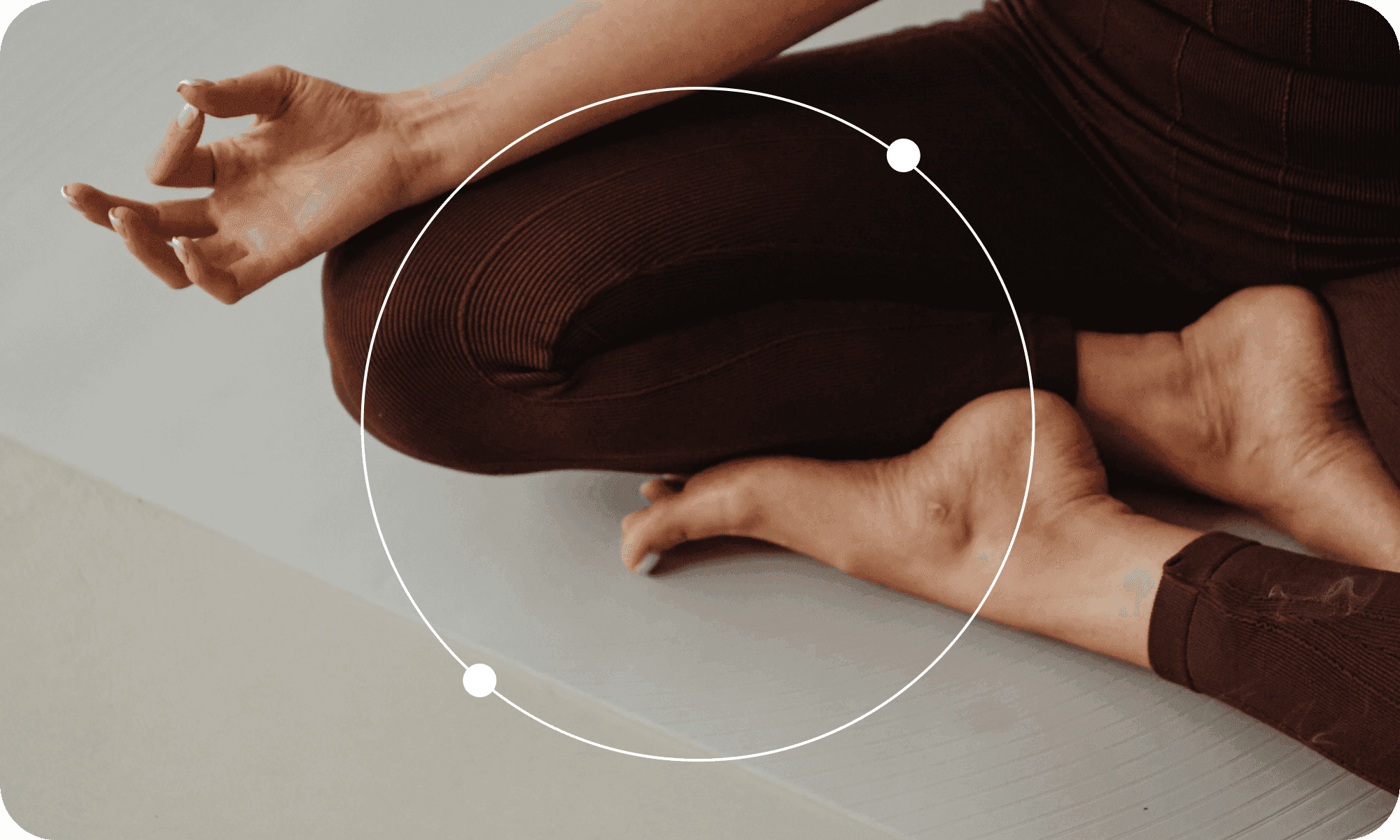 Photo - meditation in the lotus position