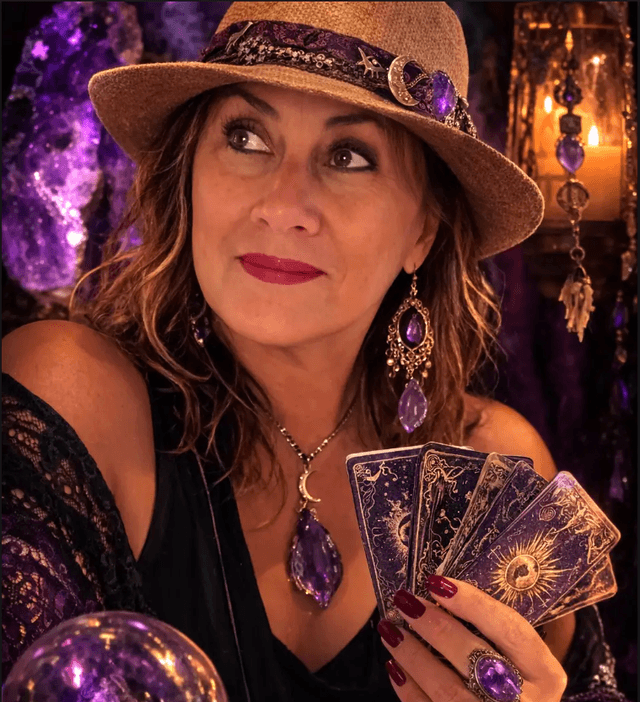 Amethyst Aura Photo - Amethyst Aura