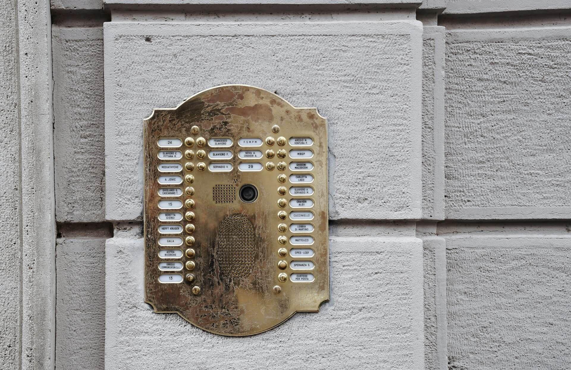 A doorbell ringing with no one there symbolizing spiritual presence and signs Photo - A doorbell ringing with no one there symbolizing spiritual presence and signs