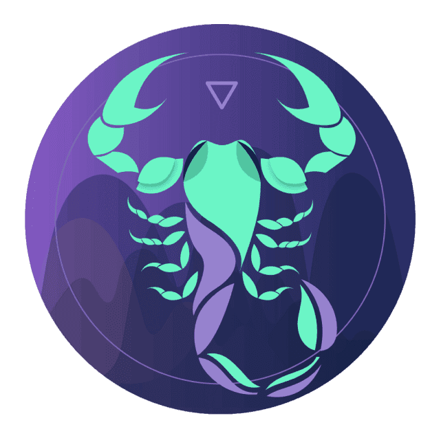 Symbool van het sterrenbeeld Schorpioen zoals gebruikt in de horoscopen van AskNebula Photo - Symbool van het sterrenbeeld Schorpioen zoals gebruikt in de horoscopen van AskNebula