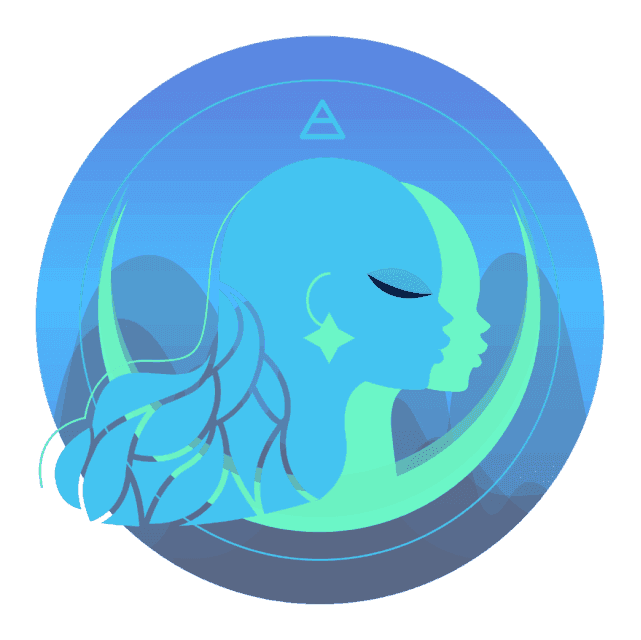 Symbool van het sterrenbeeld Tweelingen zoals gebruikt in de horoscopen van AskNebula Photo - Symbool van het sterrenbeeld Tweelingen zoals gebruikt in de horoscopen van AskNebula